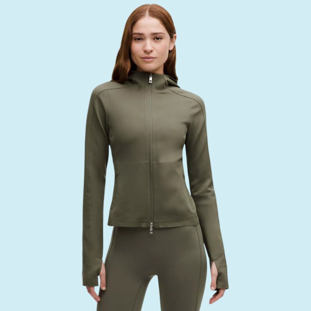 Lululemon x Erewhon Santa Monica Jacket Size XS Paris Green Hood $198 Sold Out